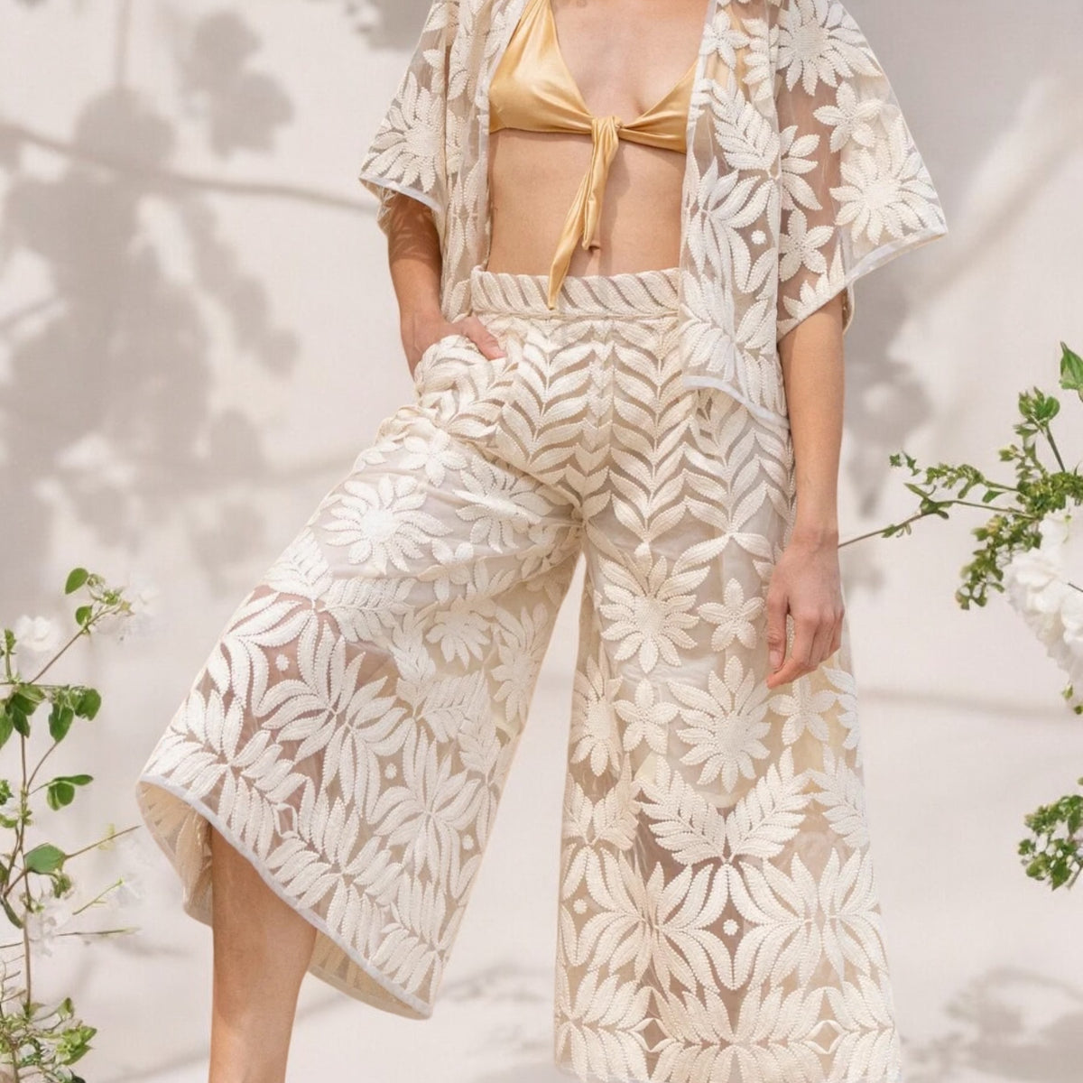 PANTALON PALAZZO | PLACARD DE PISCINE