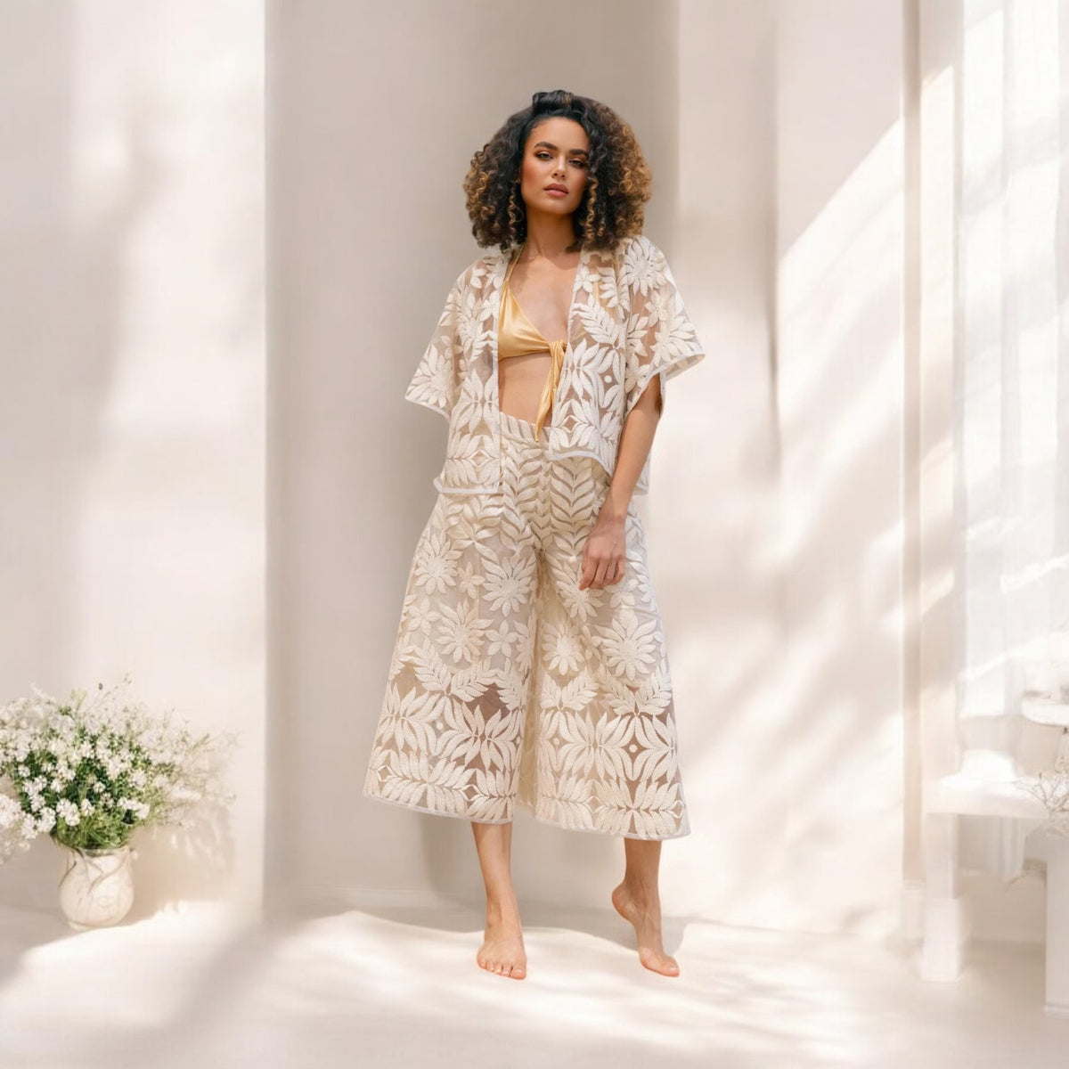 PANTALON PALAZZO | PLACARD DE PISCINE