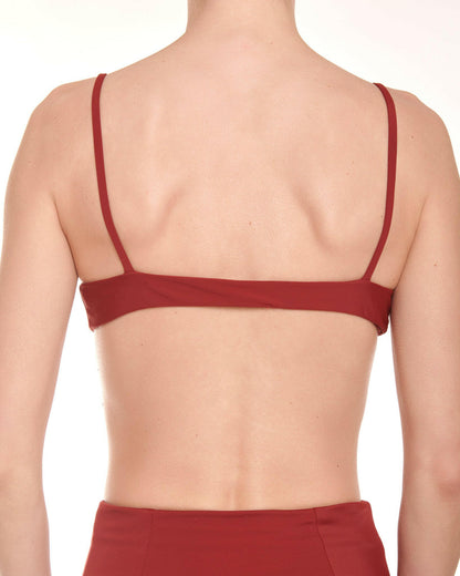 Stylish Bikini Top by Rêve de Rive Swimwear, Skimpy cut enhances silhouette