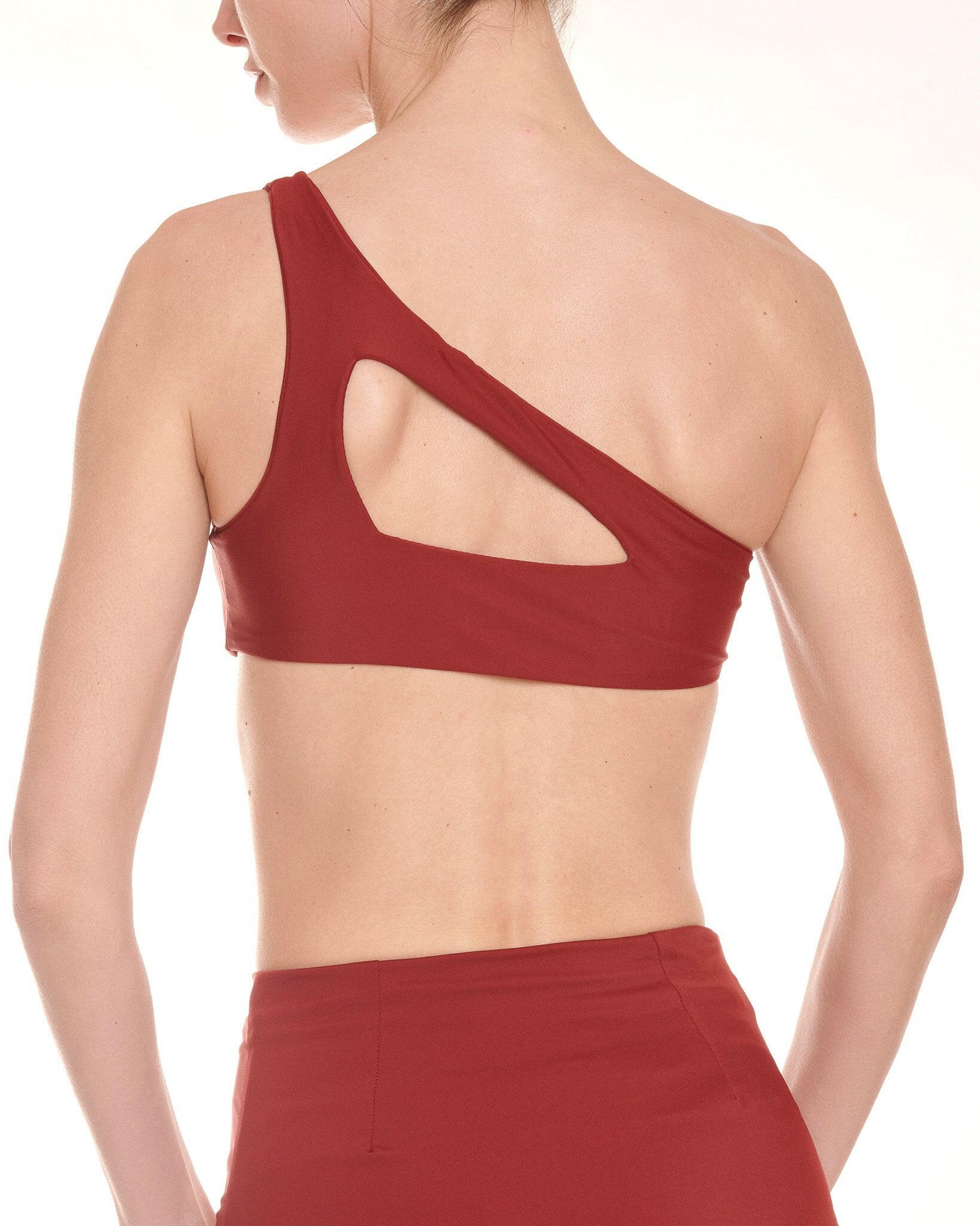 Aline Trokut Swimsuit with Bikini Top and Cut-Out Design, Perfect for Summer Days